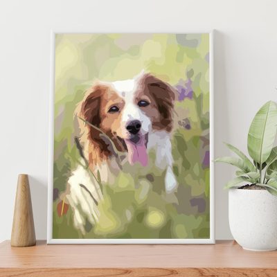 Paint By Numbers Custom dog