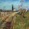 Path and Pollard Trees Van Gogh paint by numbers
