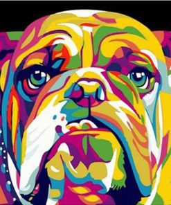 Dog Animals - DIY Paint By Numbers - Numeral Paint