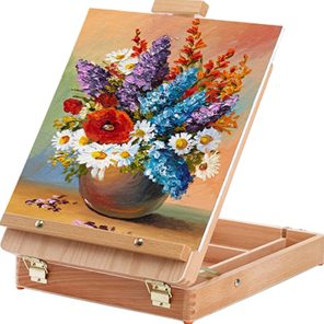 Tabletop Easel For Painting By Numbers