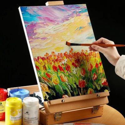 paint by numbers portable easel