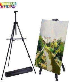 Black Aluminum Easel for Paint by Numbers