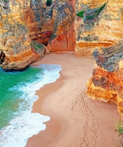 Algarve Ocean paint by numbers