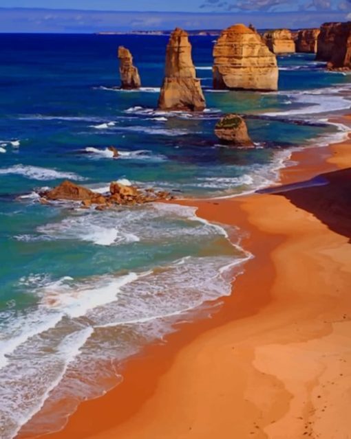 Port Campbell National Park Australia Paint by numbers