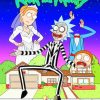 Rick And Morty Halloween Paint by numbers