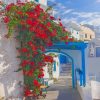 Santorini Greece Paint by numbers