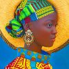 Afro Girl Paint by numbers