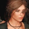 Rise Of The Tomb Raider Lara Croft paint by numbers