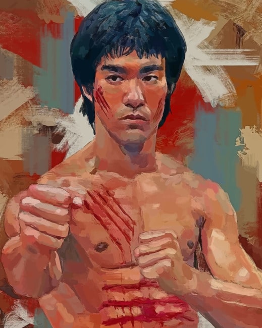 The Legend Bruce Lee - NEW Paint By Numbers 