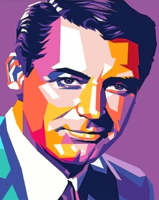 Cary Grant Paint by numbers