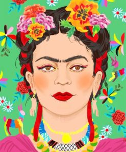 Frida Kahlo Paint by numbers