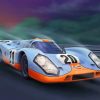 porsche 917 Car paint by numbers