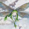 Frog With Wings Paint by numbers