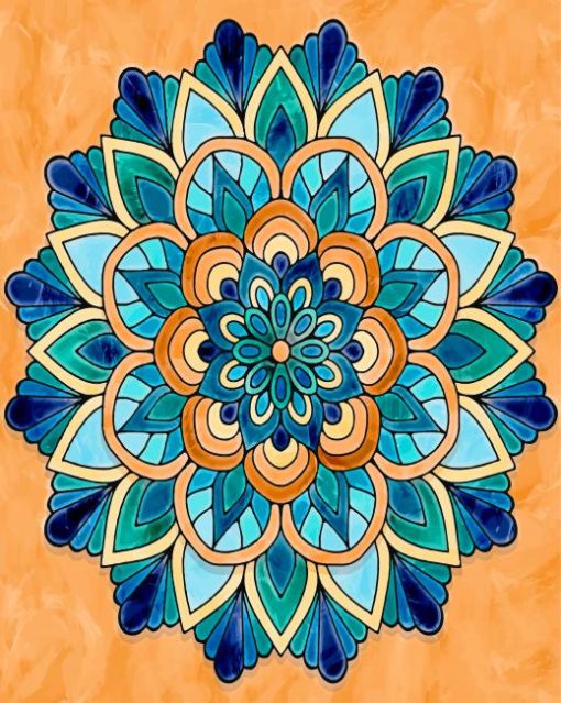 Mandala Art Paint by numbers