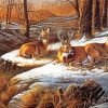 White-tailed-deers-paint-by-numbers