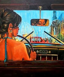 aesthetic-woman-driving-paint-by-number
