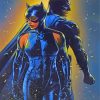 Batman Catwoman Paint by numbers