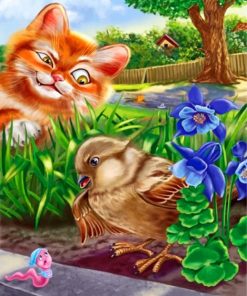 cat-and-bird-paint-by-number