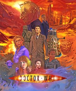 Doctor Who Sc Fiction Paint by numbers
