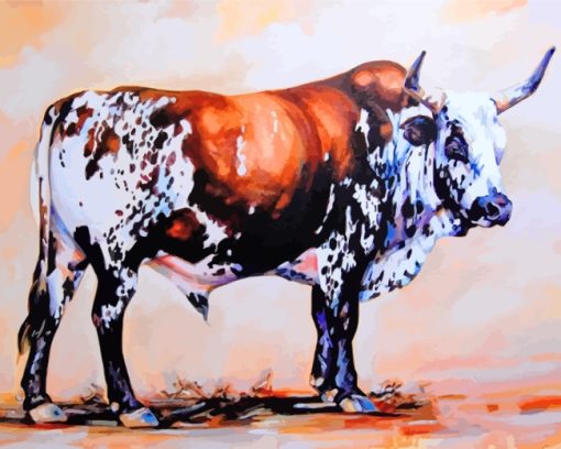 Nguni Cattle paint by numbners