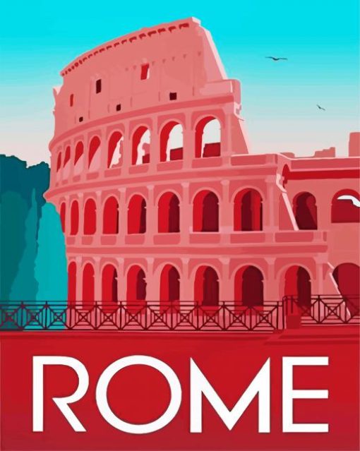 Rome Italy Paint by numbers