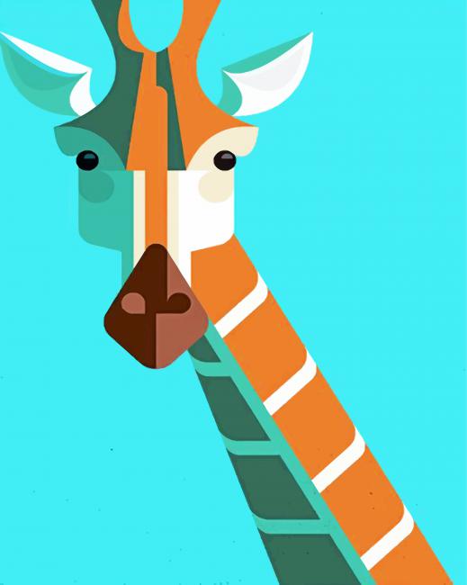 giraffe-pop-art-paint-by-numbers