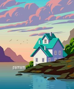 lake-house-illuustratiion-paint-by-number