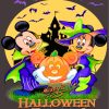 Mickey Halloween Party Paint by numbers