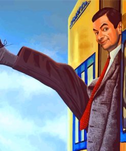 Mr Bean Paint by numbers