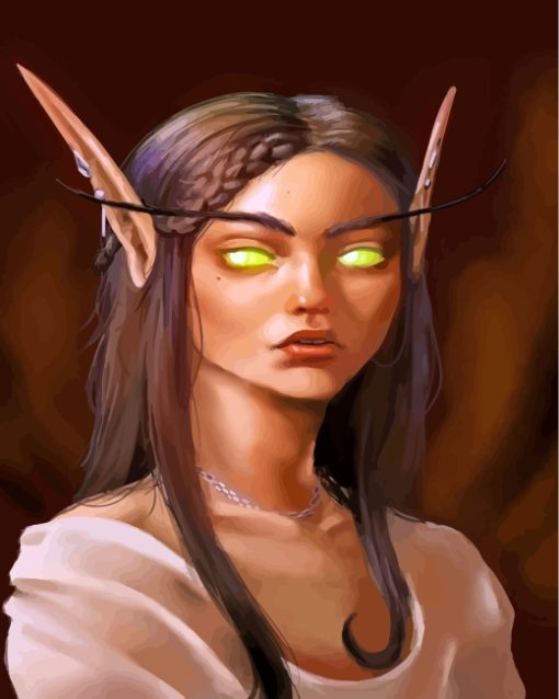 aestehtic-elf-woman-paint-by-numbers