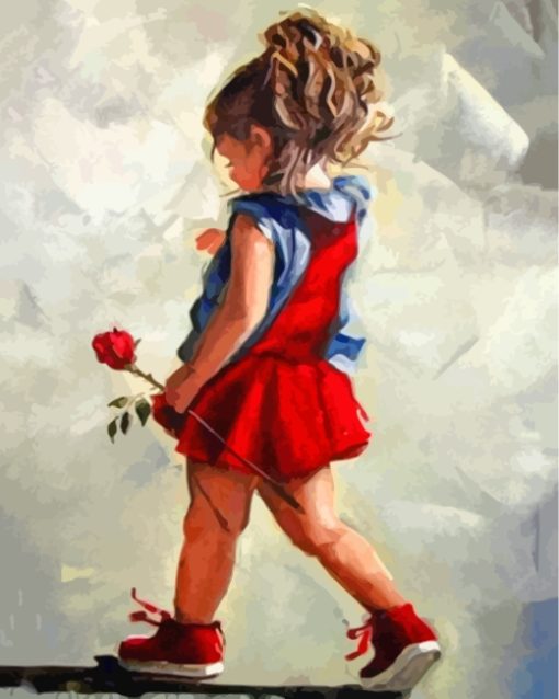 girl-holding-a-rose-paint-by-numbers
