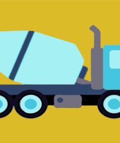 grey-truck-paint-by-numbers
