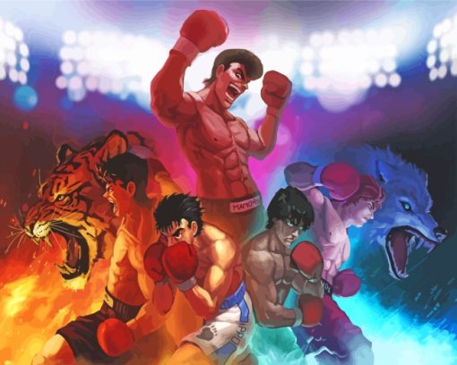 hajime-no-ippo-anime-paint-by-numbers