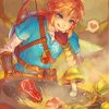 link-breath-of-the-wild-cooking-paint-by-numbers