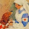 nurse-and-golden-retriever-paint-by-numbers