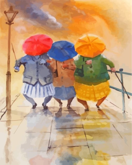old-wommen-and-umbrellas-paint-by-numbers