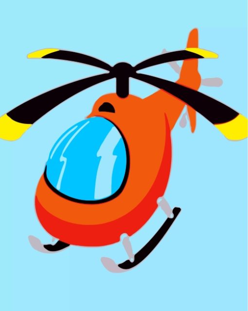 orange-helicopter-paint-by-numbers