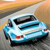 porsche-illustration-paint-by-numbers