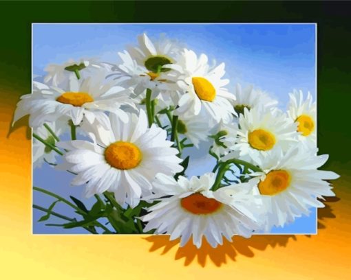 white-flowers-paint-by-numbers