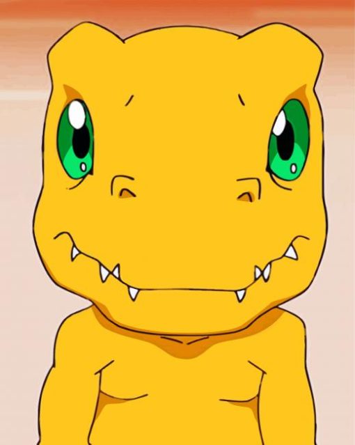 Agumon Paint by numbers