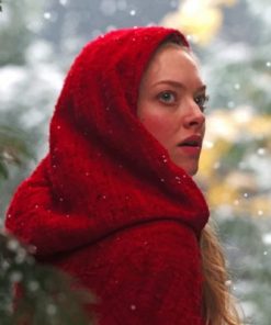 Amanda Seyfried In Red Riding Hoo paint by numbers