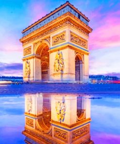 Arc-De-Triomphe-In-Paris-paint-by-numbers