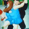 Botero Fat Dancers Paint by numbers