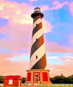 Cape Hatteras Light Paint by numbers