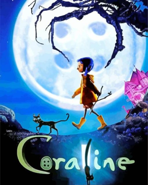 Caroline Animation Movie Paint by numbers