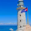 Cuba-Beach-Lighthouse-paint-by-number-501x400