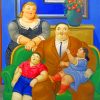 Fernand Botero Family Paint by numbers