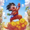Kid Goku Dragon Ball Paint by numbers