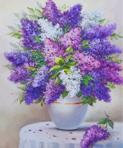 Lilac Vase Paint by numbers