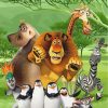 Madagascar Animals Paint by numbers